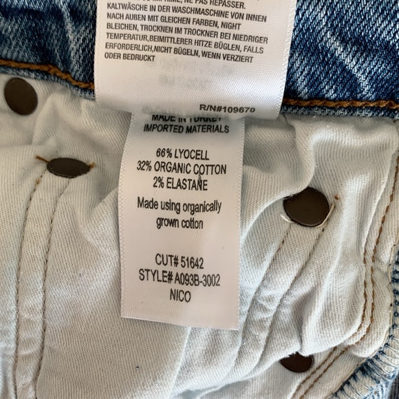 Agolde High Rise Slim Nico Jeans - Picture 5 of 10